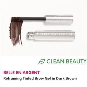 💎 BELLE EN ARGENT REFRAMING TINTED BROW GEL IN DARK BROWN